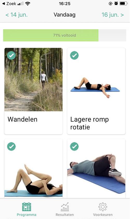 Programa de ejercicios en línea Rodilla del saltador